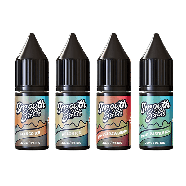 10mg Smooth Salts Nic Salt (50VG/50PG)Vaping ProductsSmooth SaltsVaperr Shop