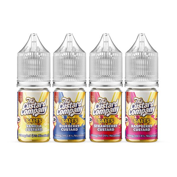 10mg The Custard Company Flavoured Nic Salt 10ml (50VG/50PG)Vaping ProductsThe Custard CompanyVaperr Shop