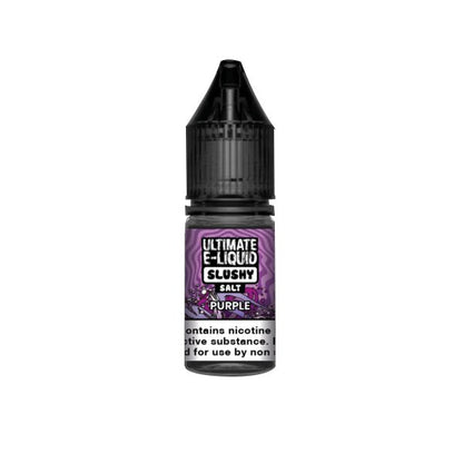 10mg Ultimate E - liquid Slushy Nic Salts 10ml (50VG/50PG)Vaping ProductsUltimate E - liquidVaperr Shop