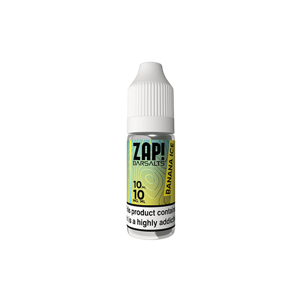 10mg ZAP! Bar Salts Nic Salt 10ml (50VG/50PG)Vaping ProductsZap! JuiceVaperr Shop