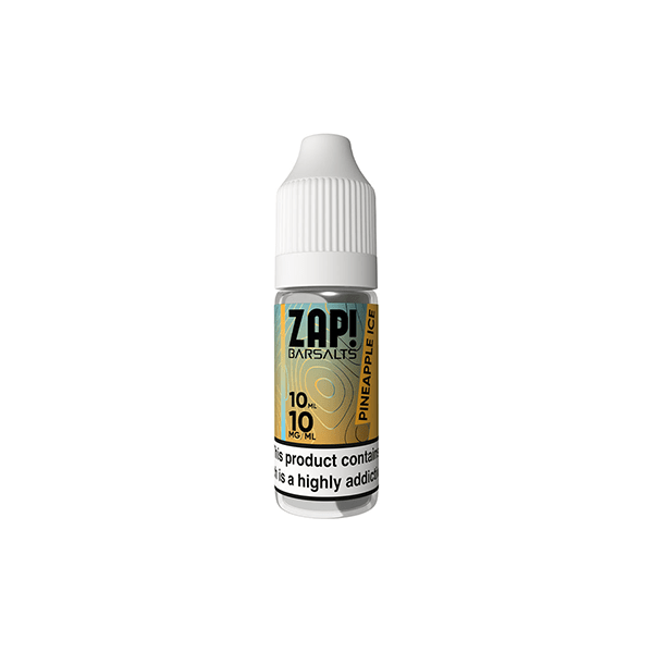 10mg ZAP! Bar Salts Nic Salt 10ml (50VG/50PG)Vaping ProductsZap! JuiceVaperr Shop