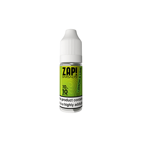 10mg ZAP! Bar Salts Nic Salt 10ml (50VG/50PG)Vaping ProductsZap! JuiceVaperr Shop