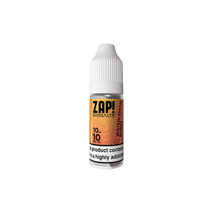 10mg ZAP! Bar Salts Nic Salt 10ml (50VG/50PG)Vaping ProductsZap! JuiceVaperr Shop