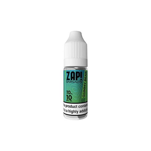 10mg ZAP! Bar Salts Nic Salt 10ml (50VG/50PG)Vaping ProductsZap! JuiceVaperr Shop