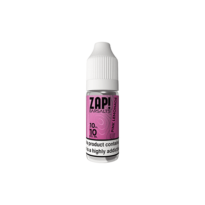 10mg ZAP! Bar Salts Nic Salt 10ml (50VG/50PG)Vaping ProductsZap! JuiceVaperr Shop