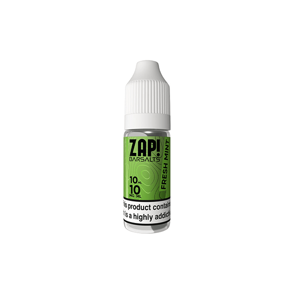10mg ZAP! Bar Salts Nic Salt 10ml (50VG/50PG)Vaping ProductsZap! JuiceVaperr Shop