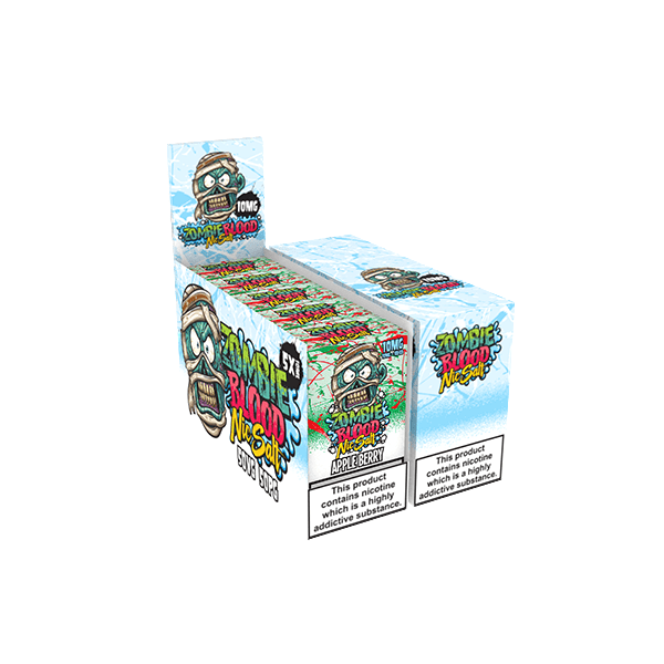 10mg Zombie Blood 10ml Nic Salts - Pack Of 5 (50VG/50PG)Vaping ProductsZombie BloodVaperr Shop