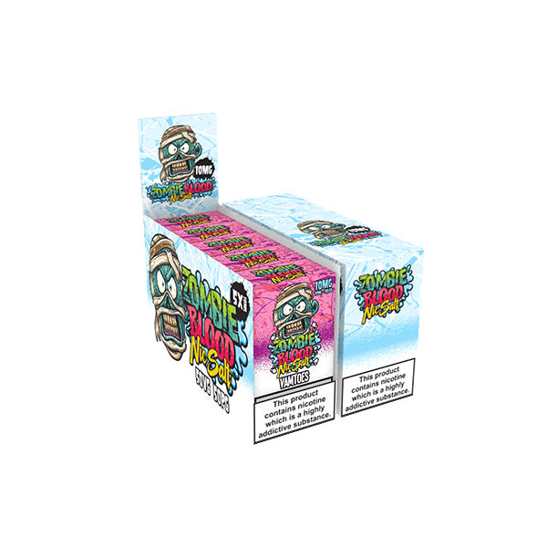10mg Zombie Blood 10ml Nic Salts - Pack Of 5 (50VG/50PG)Vaping ProductsZombie BloodVaperr Shop