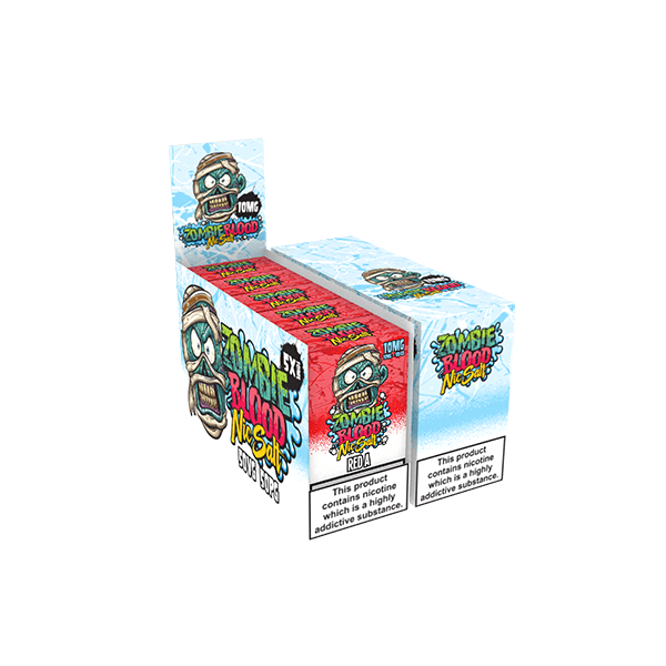 10mg Zombie Blood 10ml Nic Salts - Pack Of 5 (50VG/50PG)Vaping ProductsZombie BloodVaperr Shop