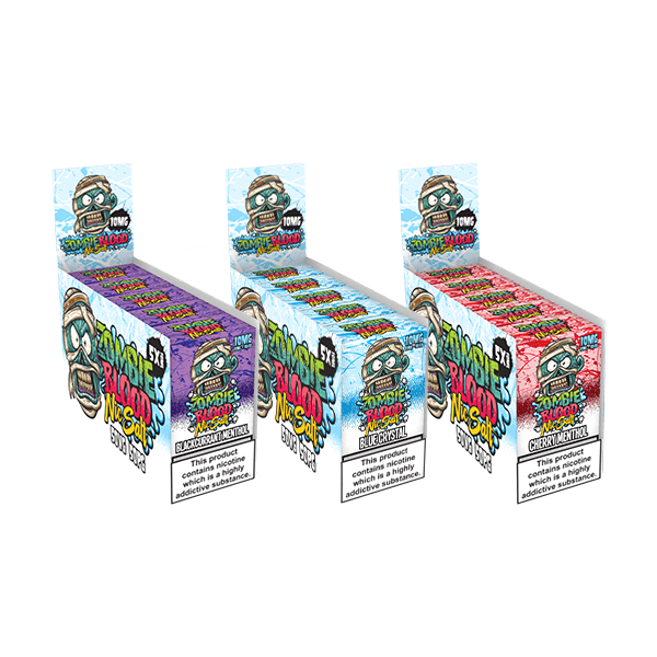 10mg Zombie Blood 10ml Nic Salts - Pack Of 5 (50VG/50PG)Vaping ProductsZombie BloodVaperr Shop