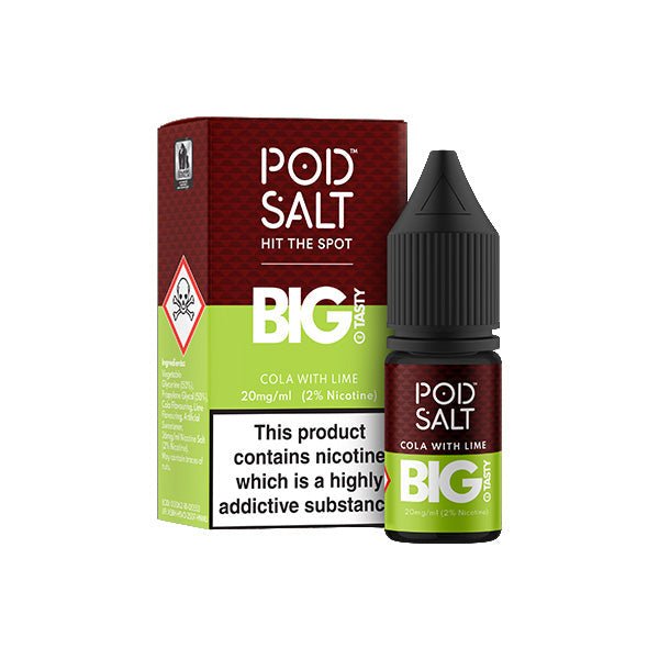 11mg Pod Salt Fusions 10ml Nic Salt (50VG/50PG)Vaping ProductsPod SaltVaperr Shop