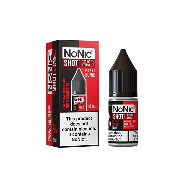 120mg NoNic Shot 10ml (50VG/50PG)Vaping ProductsNoNicVaperr Shop