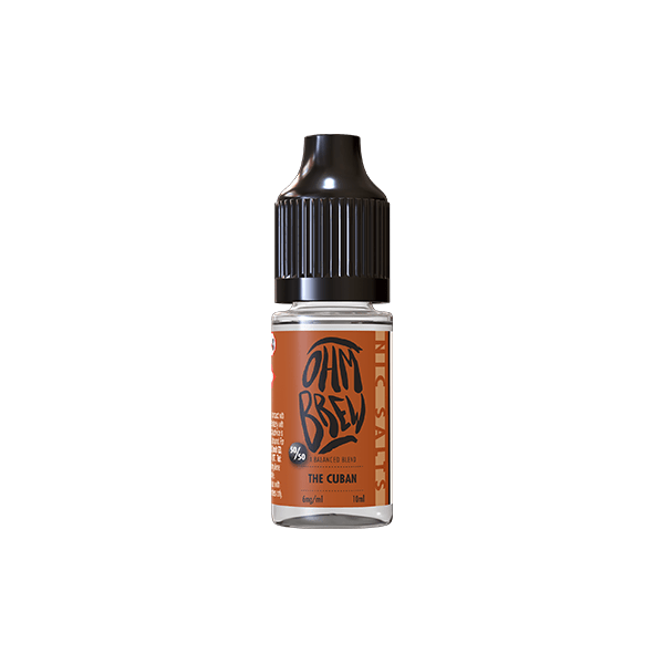 12mg Ohm Brew Balanced Blend 10ml Nic Salts (50VG/50PG)Vaping ProductsOhm BrewVaperr Shop