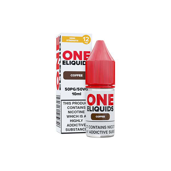 12mg One E - Liquids Flavoured Nicotine E - Liquid 10ml (50VG/50PG)Vaping ProductsOne EliquidsVaperr Shop