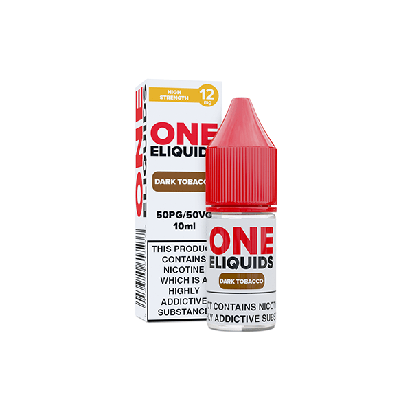 12mg One E - Liquids Flavoured Nicotine E - Liquid 10ml (50VG/50PG)Vaping ProductsOne EliquidsVaperr Shop