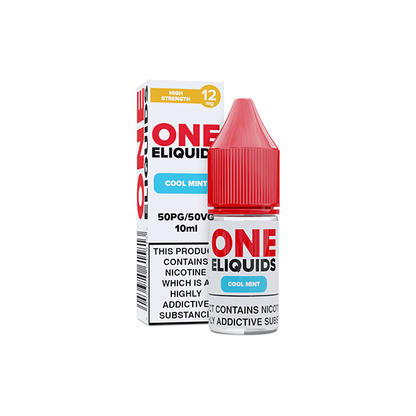 12mg One E - Liquids Flavoured Nicotine E - Liquid 10ml (50VG/50PG)Vaping ProductsOne EliquidsVaperr Shop