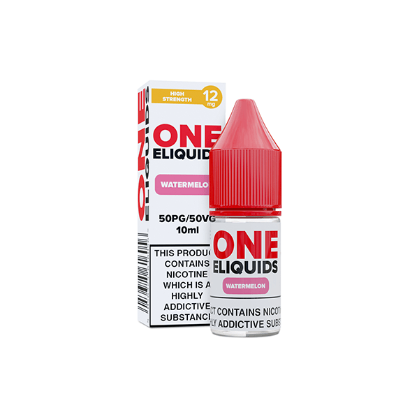 12mg One E - Liquids Flavoured Nicotine E - Liquid 10ml (50VG/50PG)Vaping ProductsOne EliquidsVaperr Shop