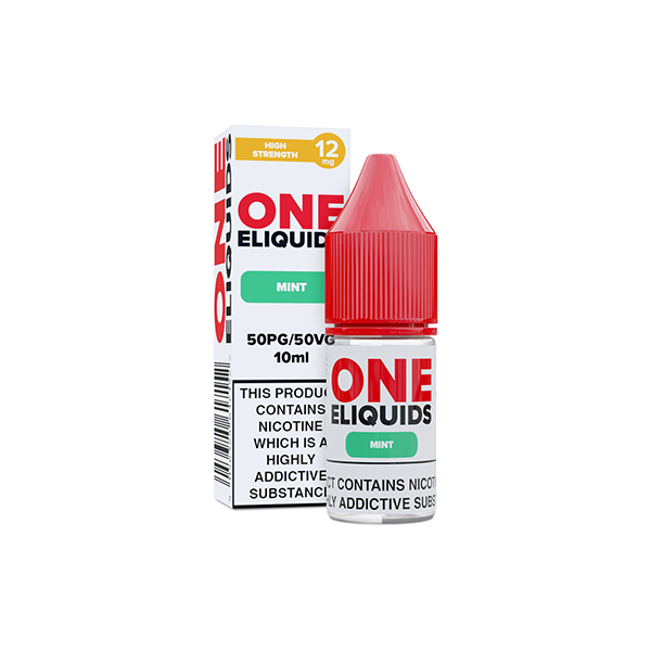 12mg One E - Liquids Flavoured Nicotine E - Liquid 10ml (50VG/50PG)Vaping ProductsOne EliquidsVaperr Shop