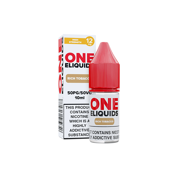 12mg One E - Liquids Flavoured Nicotine E - Liquid 10ml (50VG/50PG)Vaping ProductsOne EliquidsVaperr Shop