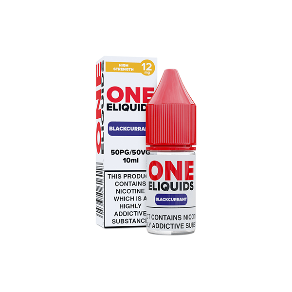12mg One E - Liquids Flavoured Nicotine E - Liquid 10ml (50VG/50PG)Vaping ProductsOne EliquidsVaperr Shop