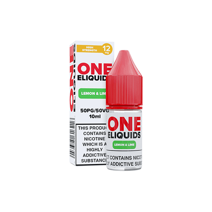 12mg One E - Liquids Flavoured Nicotine E - Liquid 10ml (50VG/50PG)Vaping ProductsOne EliquidsVaperr Shop