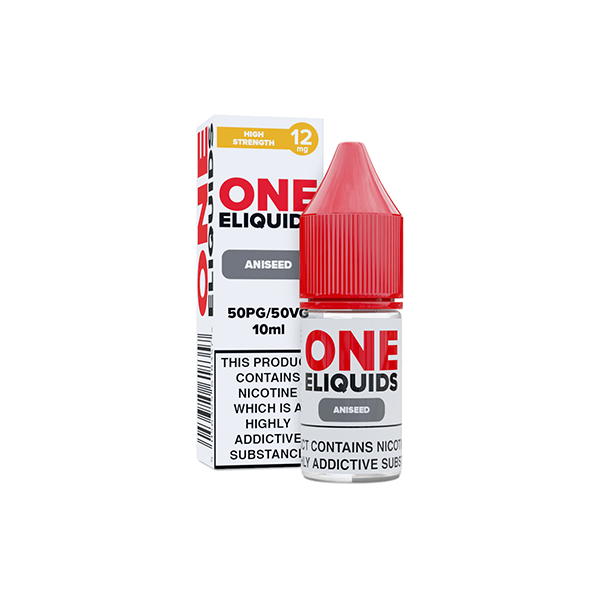 12mg One E - Liquids Flavoured Nicotine E - Liquid 10ml (50VG/50PG)Vaping ProductsOne EliquidsVaperr Shop