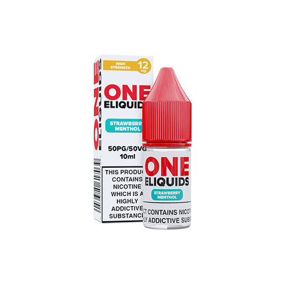 12mg One E - Liquids Flavoured Nicotine E - Liquid 10ml (50VG/50PG)Vaping ProductsOne EliquidsVaperr Shop
