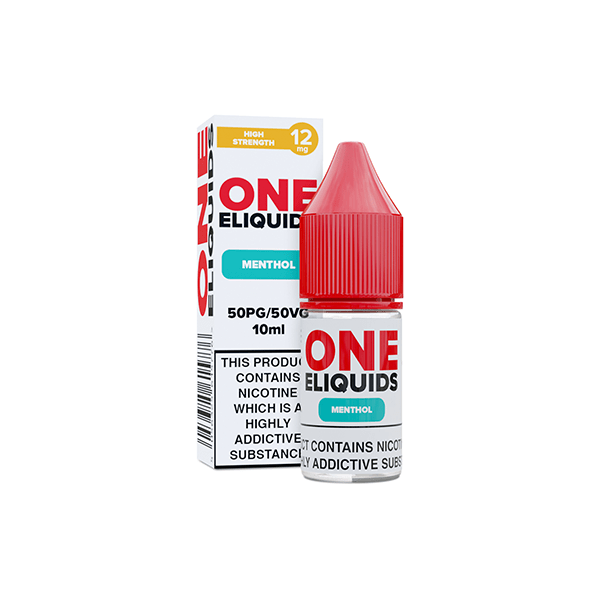 12mg One E - Liquids Flavoured Nicotine E - Liquid 10ml (50VG/50PG)Vaping ProductsOne EliquidsVaperr Shop