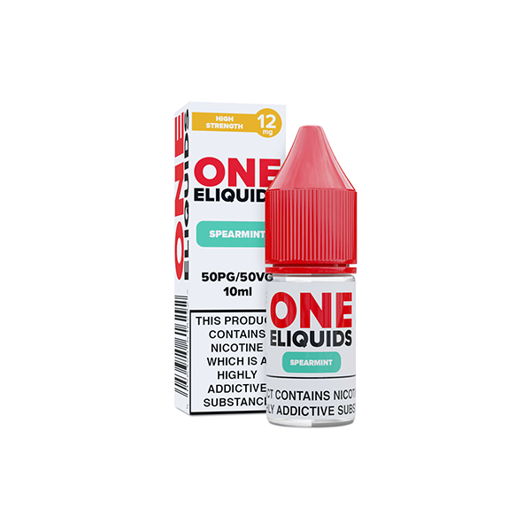 12mg One E - Liquids Flavoured Nicotine E - Liquid 10ml (50VG/50PG)Vaping ProductsOne EliquidsVaperr Shop