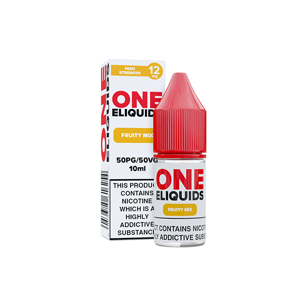 12mg One E - Liquids Flavoured Nicotine E - Liquid 10ml (50VG/50PG)Vaping ProductsOne EliquidsVaperr Shop