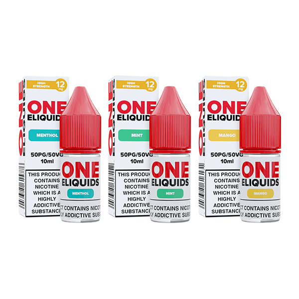 12mg One E - Liquids Flavoured Nicotine E - Liquid 10ml (50VG/50PG)Vaping ProductsOne EliquidsVaperr Shop