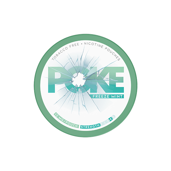 12mg Poke Freeze Mint Nicotine Pouches - 20 PouchesSmoking ProductsPokeVaperr Shop