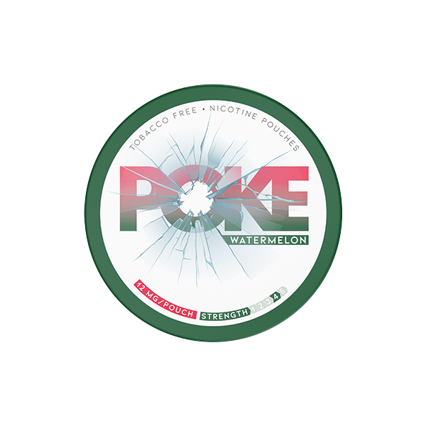 12mg Poke Watermelon Nicotine Pouches - 20 PouchesSmoking ProductsPokeVaperr Shop