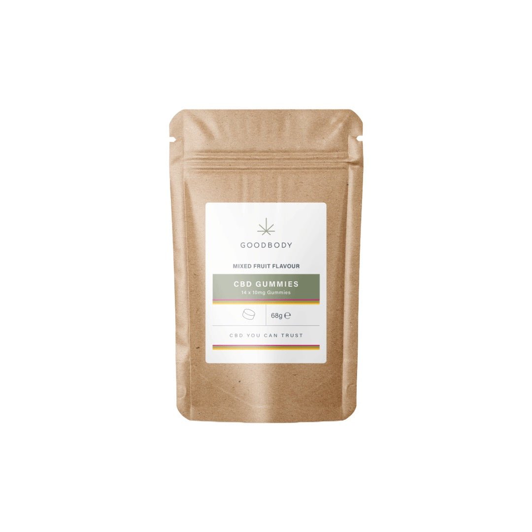 140mg Goodbody Botanicals CBD Gummies (14x10mg)CBD ProductsGoodbody BotanicalsVaperrShop