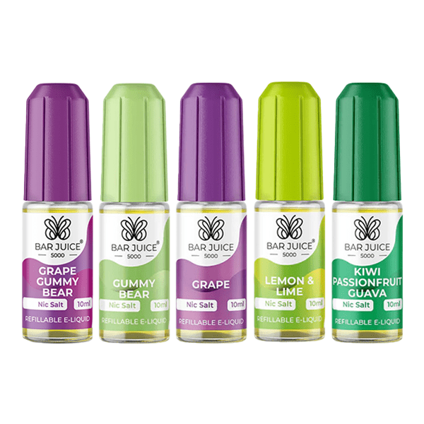 15mg Bar Juice 5000 Nic Salts 10ml (40VG/60PG)Vaping ProductsBar Juice VapeVaperr Shop