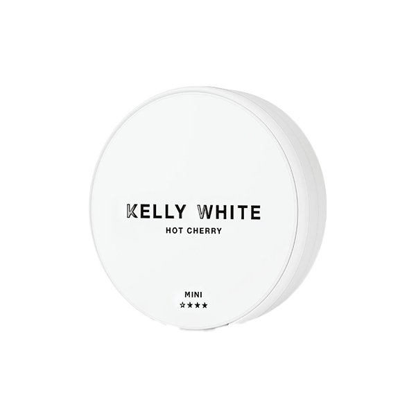 16mg Kelly White Mini Medium Hot Cherry Nicotine Pouches - 20 PouchesSmoking ProductsKelly WhiteVaperr Shop