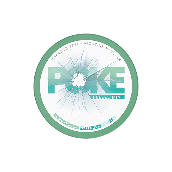 16mg Poke Freeze Mint Nicotine Pouches - 20 PouchesSmoking ProductsPokeVaperr Shop