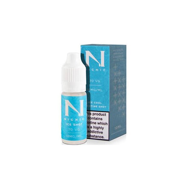 18mg Ice Cool Nic Shot 10ml by Nic Nic (70VG/30PG)Vaping ProductsNic NicVaperr Shop