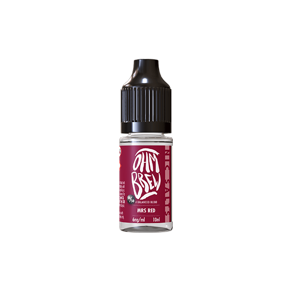 18mg Ohm Brew Balanced Blend 10ml Nic Salts (50VG/50PG)Vaping ProductsOhm BrewVaperr Shop