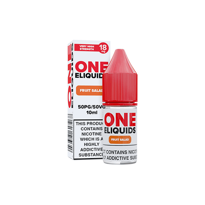 18mg One E - Liquids Flavoured Nicotine E - Liquid 10ml (50VG/50PG)Vaping ProductsOne EliquidsVaperr Shop