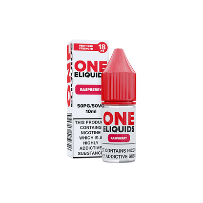 18mg One E - Liquids Flavoured Nicotine E - Liquid 10ml (50VG/50PG)Vaping ProductsOne EliquidsVaperr Shop