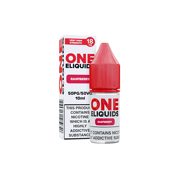 18mg One E - Liquids Flavoured Nicotine E - Liquid 10ml (50VG/50PG)Vaping ProductsOne EliquidsVaperr Shop