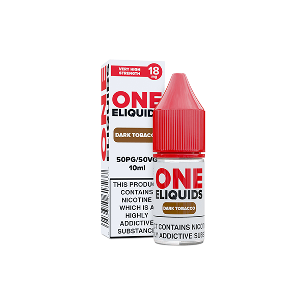 18mg One E - Liquids Flavoured Nicotine E - Liquid 10ml (50VG/50PG)Vaping ProductsOne EliquidsVaperr Shop