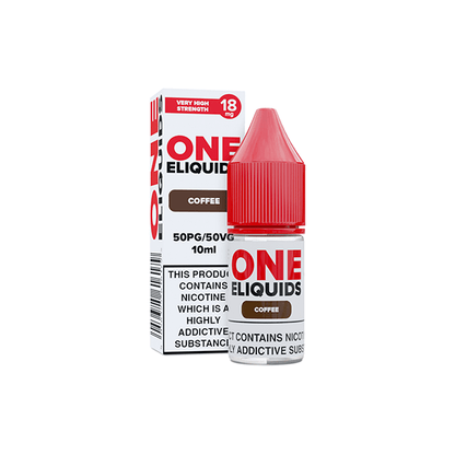 18mg One E - Liquids Flavoured Nicotine E - Liquid 10ml (50VG/50PG)Vaping ProductsOne EliquidsVaperr Shop