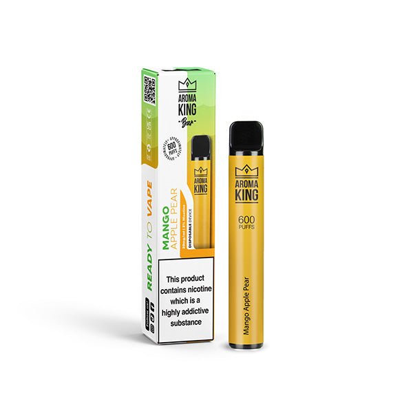 20mg Aroma King Bar 600 Disposable Vape Device 600 PuffsVaping ProductsAroma KingVaperr Shop