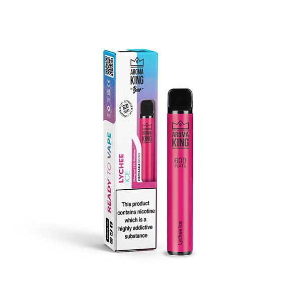 20mg Aroma King Bar 600 Disposable Vape Device 600 PuffsVaping ProductsAroma KingVaperr Shop