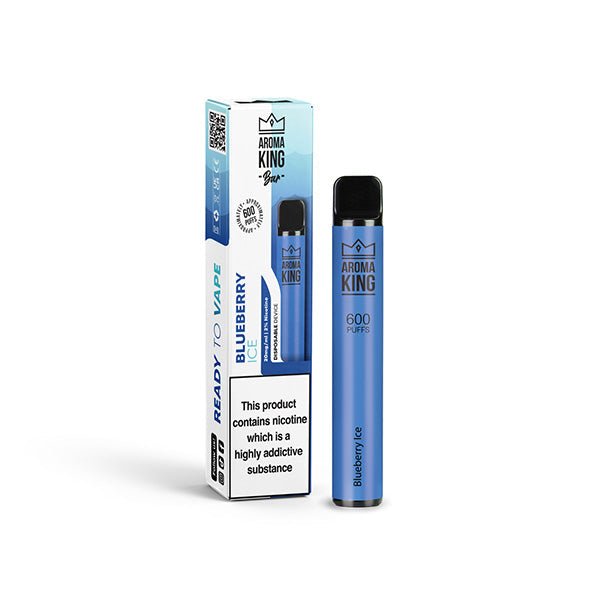 20mg Aroma King Bar 600 Disposable Vape Device 600 PuffsVaping ProductsAroma KingVaperr Shop