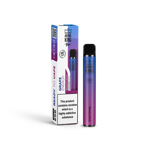 20mg Aroma King Bar 600 Disposable Vape Device 600 PuffsVaping ProductsAroma KingVaperr Shop