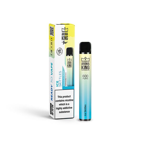20mg Aroma King Bar 600 Disposable Vape Device 600 PuffsVaping ProductsAroma KingVaperr Shop