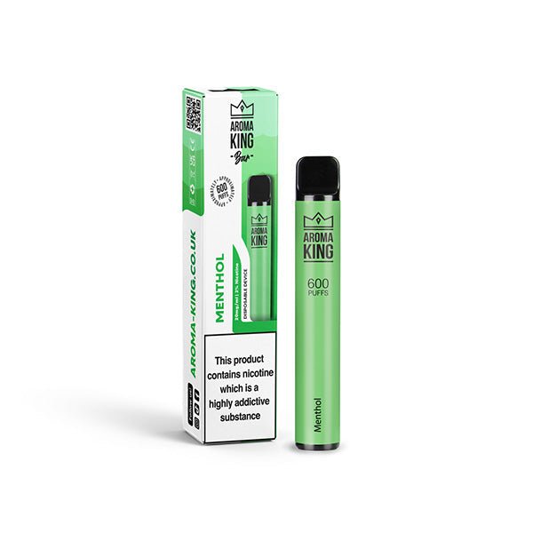 20mg Aroma King Bar 600 Disposable Vape Device 600 PuffsVaping ProductsAroma KingVaperr Shop